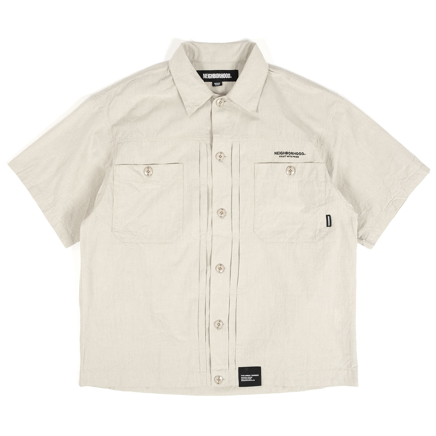 Neighborhood Chambray Type-2 Shortsleeve Shirt | FIRMAMENT