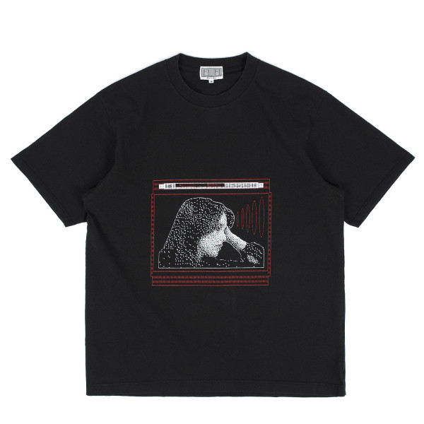 Cav Empt Washed Pixel Flame T-Shirt CES26T15