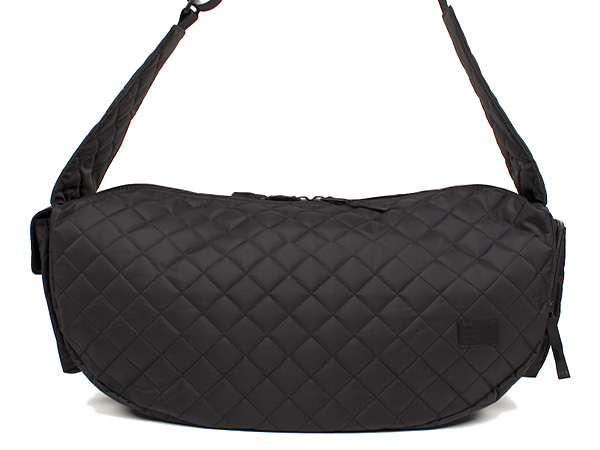 Head Porter Black Beauty Quilting Zip Shoulder Bag | FIRMAMENT 