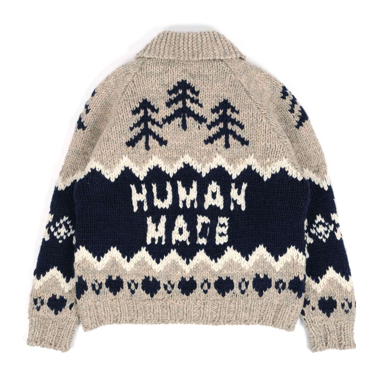 Human Made Polar Bear Cowichian Knit Cardigan | FIRMAMENT - Berlin  Renaissance