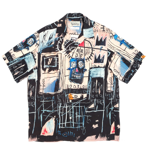 Wacko Maria Jean-Michel Basquiat Hawaiian Type-2 Shirt | FIRMAMENT