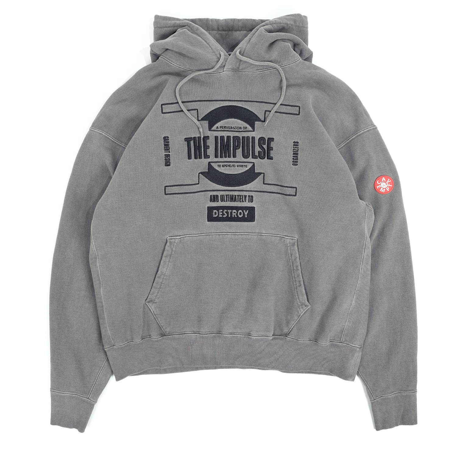 Cav Empt Overdye Impulse Heavy Hooded Sweatshirt | FIRMAMENT