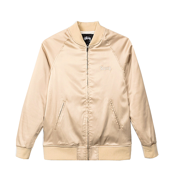 Stussy satin bomber on sale jacket