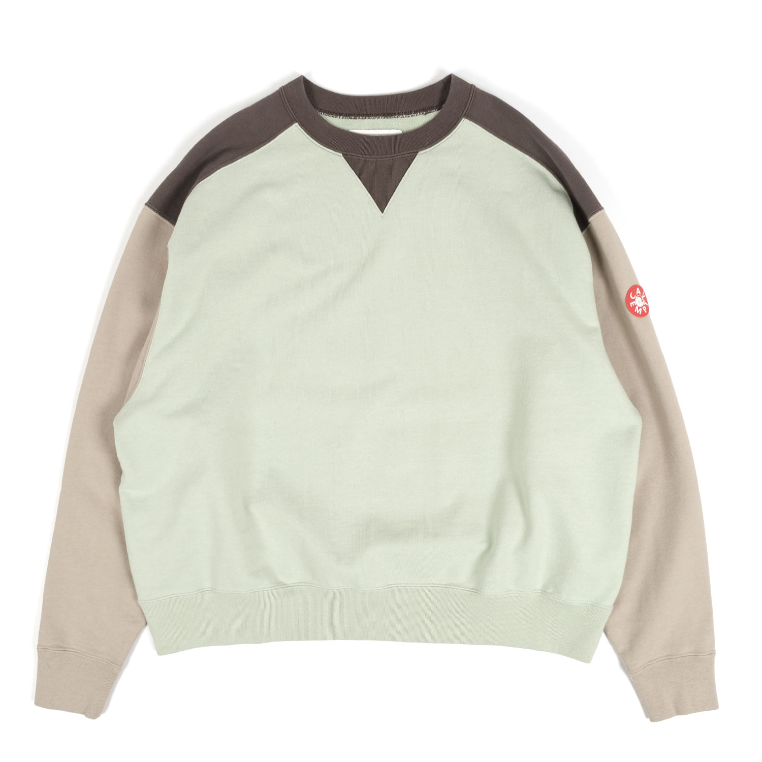 Cav Empt Panel Shoulder Crewneck Sweatshirt FIRMAMENT Berlin