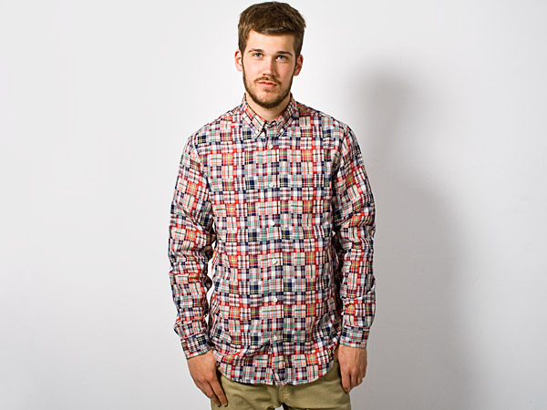 supreme patchwork shirt