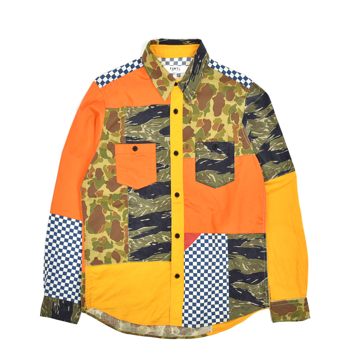 FDMTL Boro Patchwork Rinse Shirt | FIRMAMENT - Berlin Renaissance