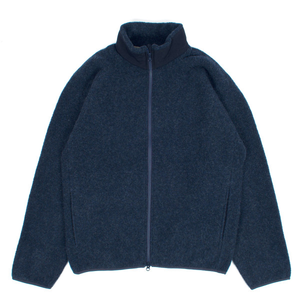 Nanamica Boiled Wool Zip Up Sweater S24FJ031