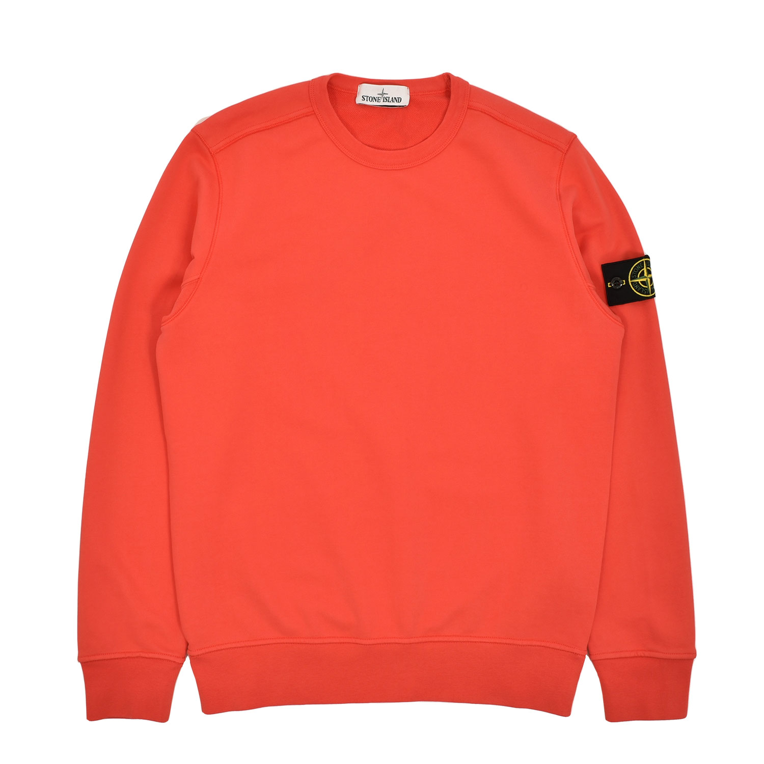 stone island red crew neck