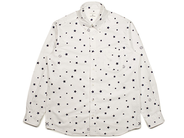 Uniform Experiment Star Print Button Down Shirt | FIRMAMENT 