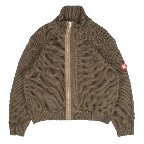 Cav Empt Cotton Zip Up Knit Jacket CES26KN02