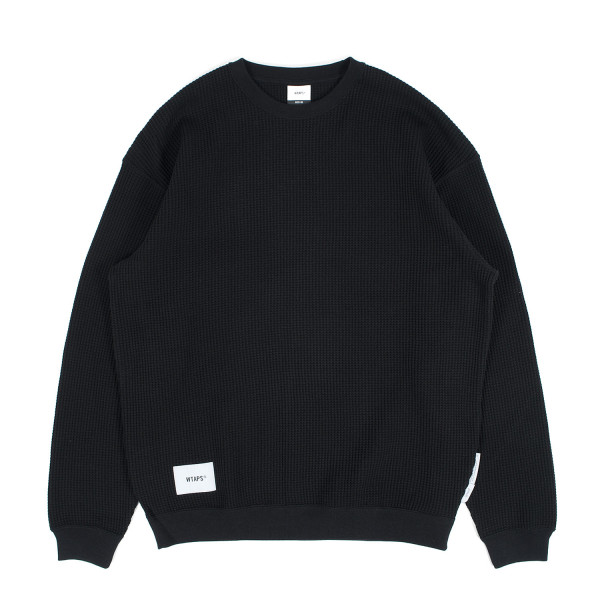 Wtaps Waffle Longsleeve T-Shirt 242ATDT-CSM21