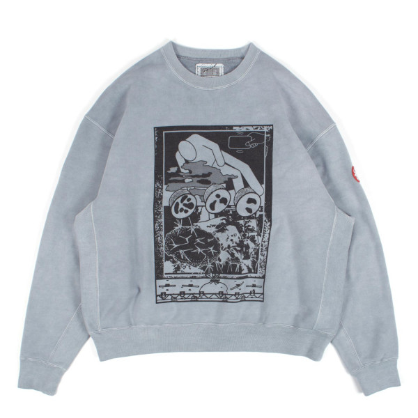 Cav Empt Overdye Fk Mindfulnessblock Crewneck Sweatshirt CES27CS02