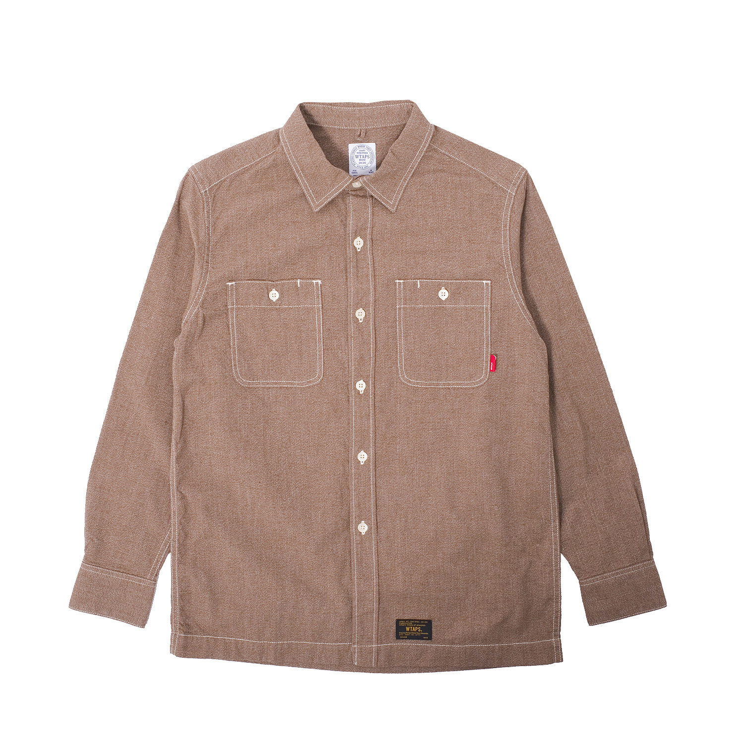 Wtaps Union 02 Chambray Longsleeve Shirt | FIRMAMENT - Berlin