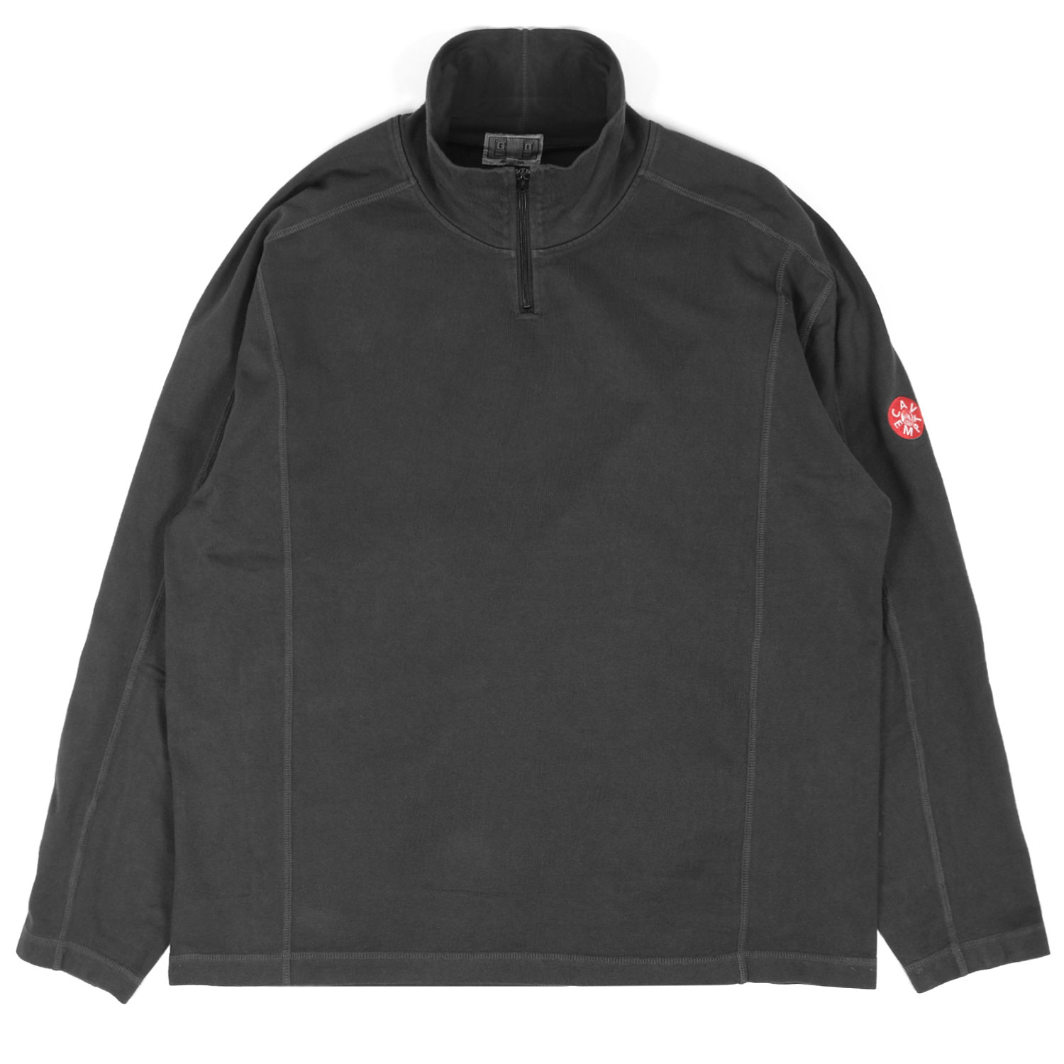 Cav Empt Overdye Half Zip Turtle Longsleeve T Shirt FIRMAMENT