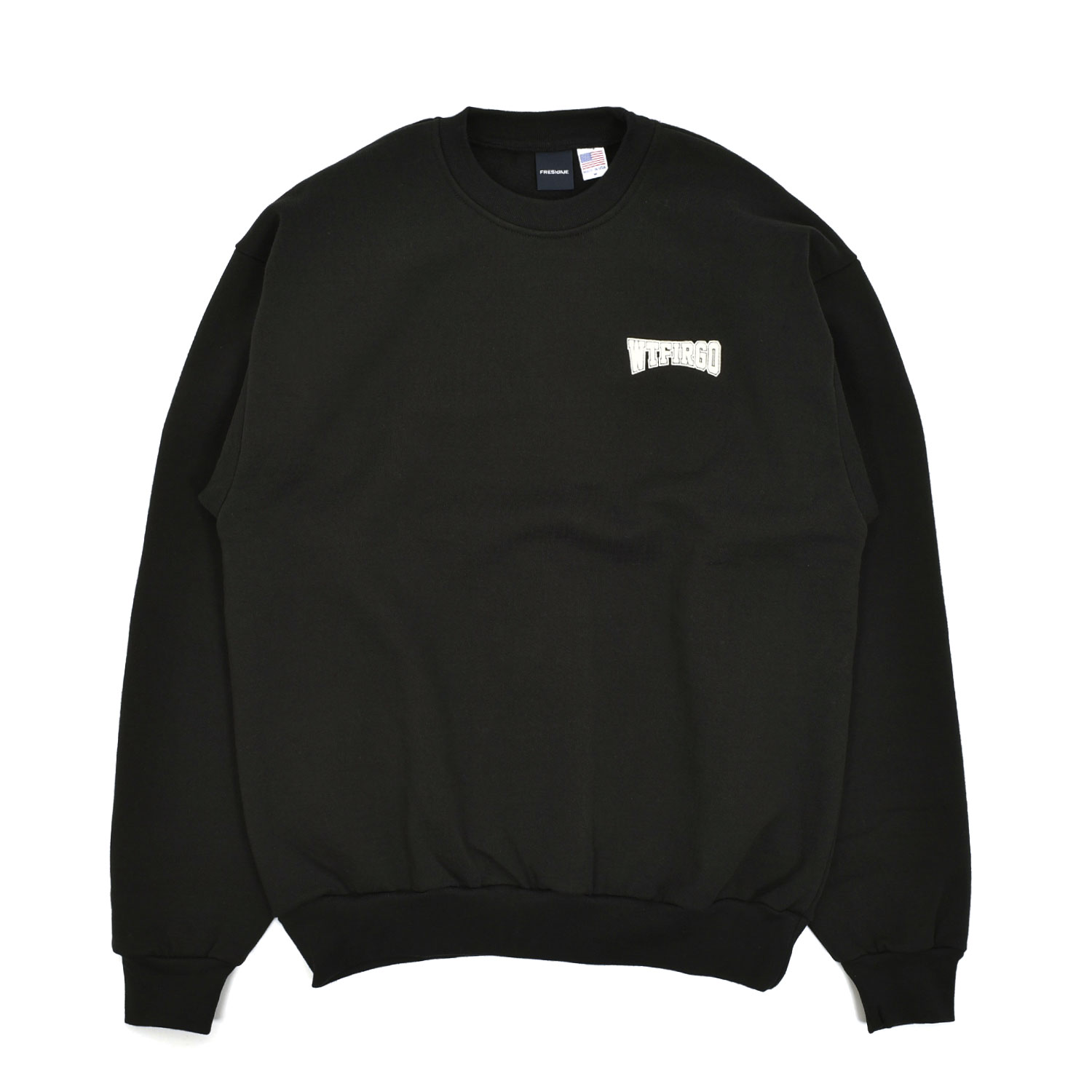 loose crew neck sweatshirt