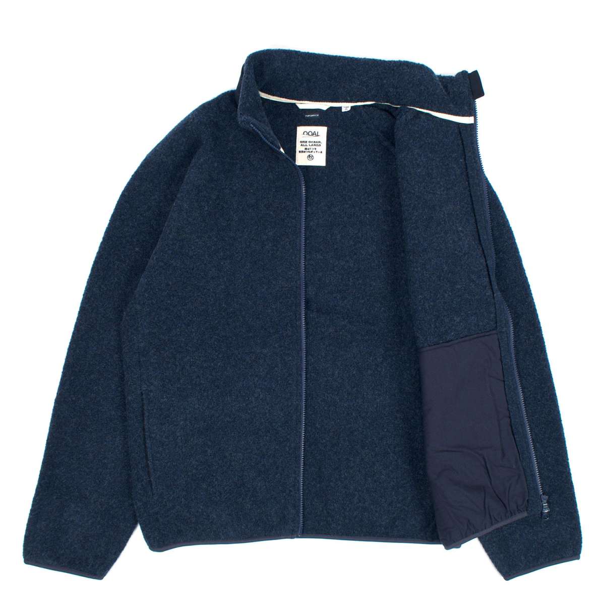 Nanamica Boiled Wool Zip Up Sweater | FIRMAMENT - Berlin Renaissance