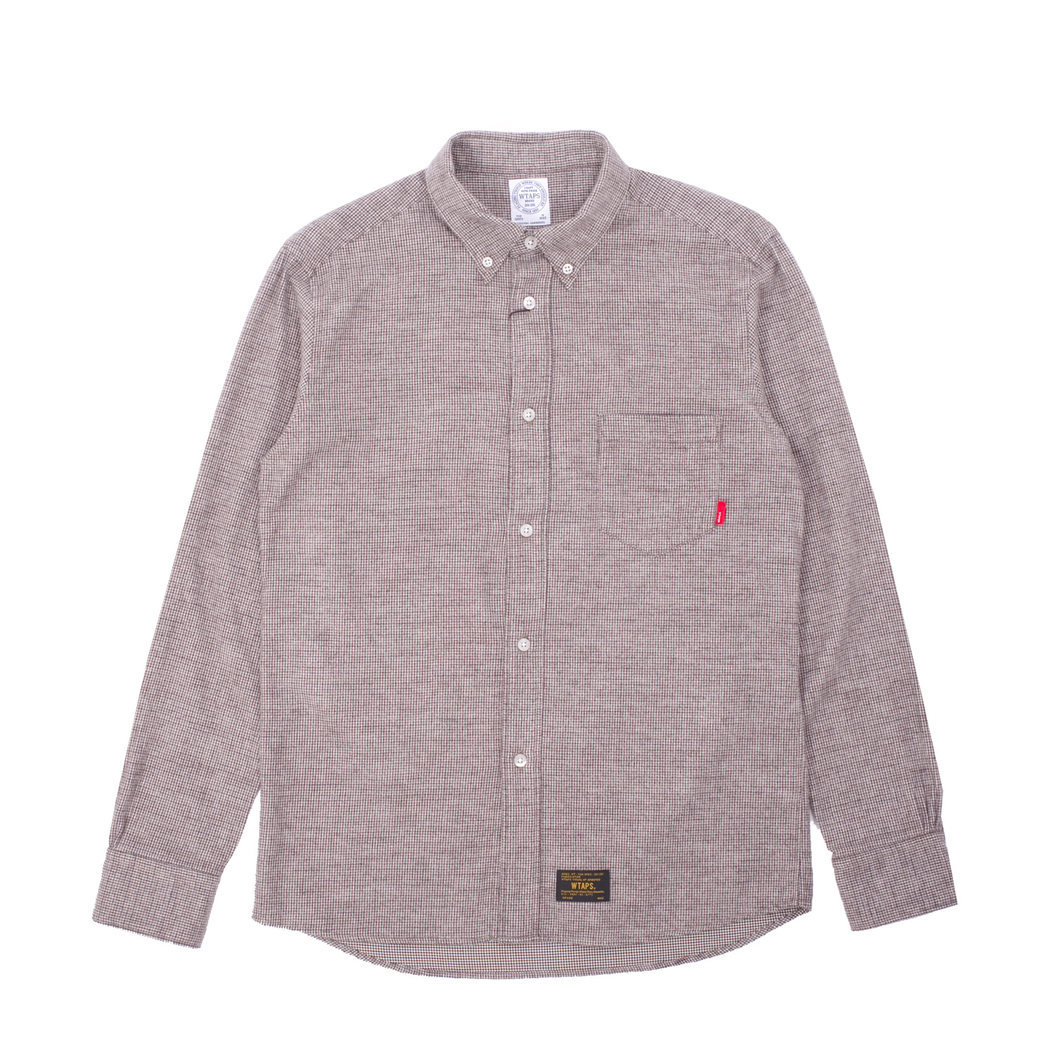 Wtaps Check Longsleeve Flannel Shirt 02 | FIRMAMENT - Berlin