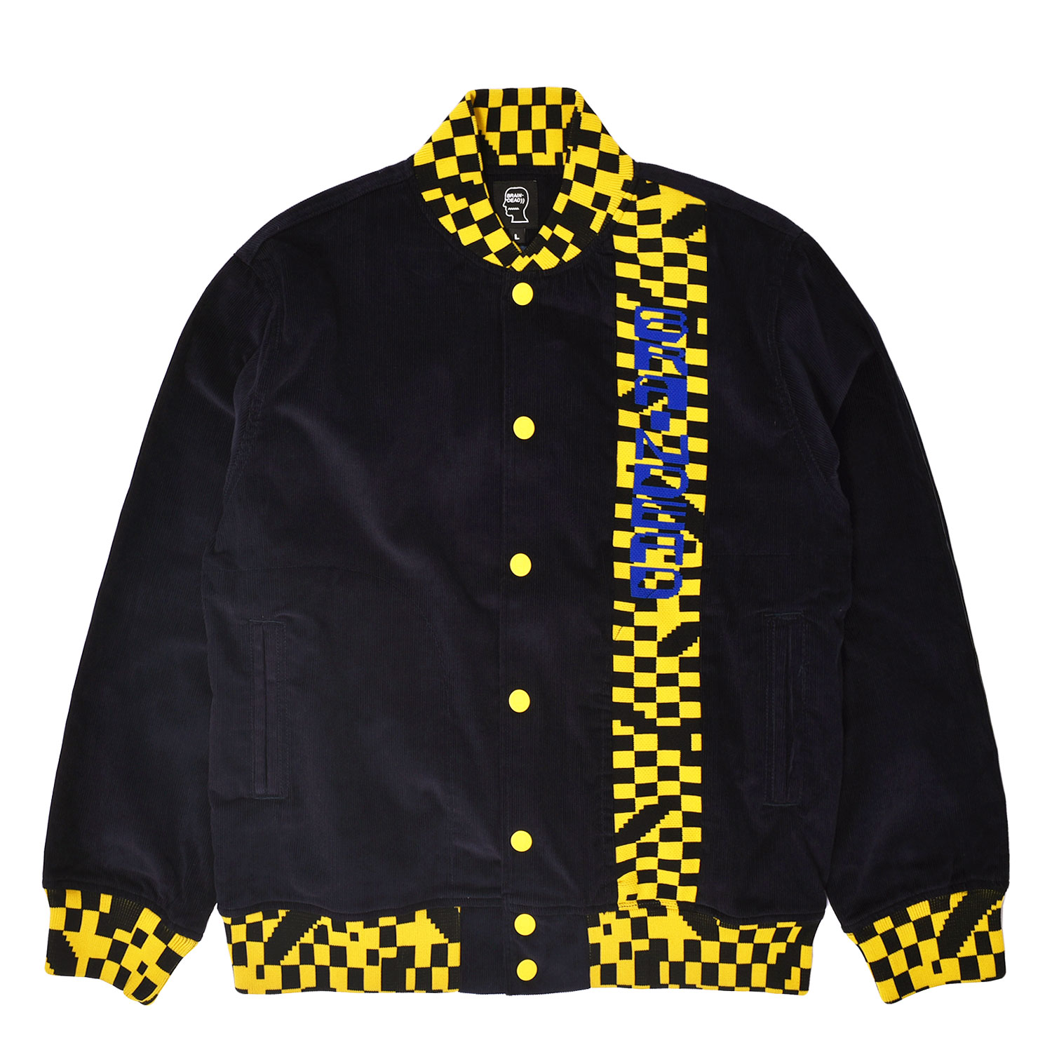 Brain Dead Corduroy Letterman Jacket | FIRMAMENT - Berlin Renaissance