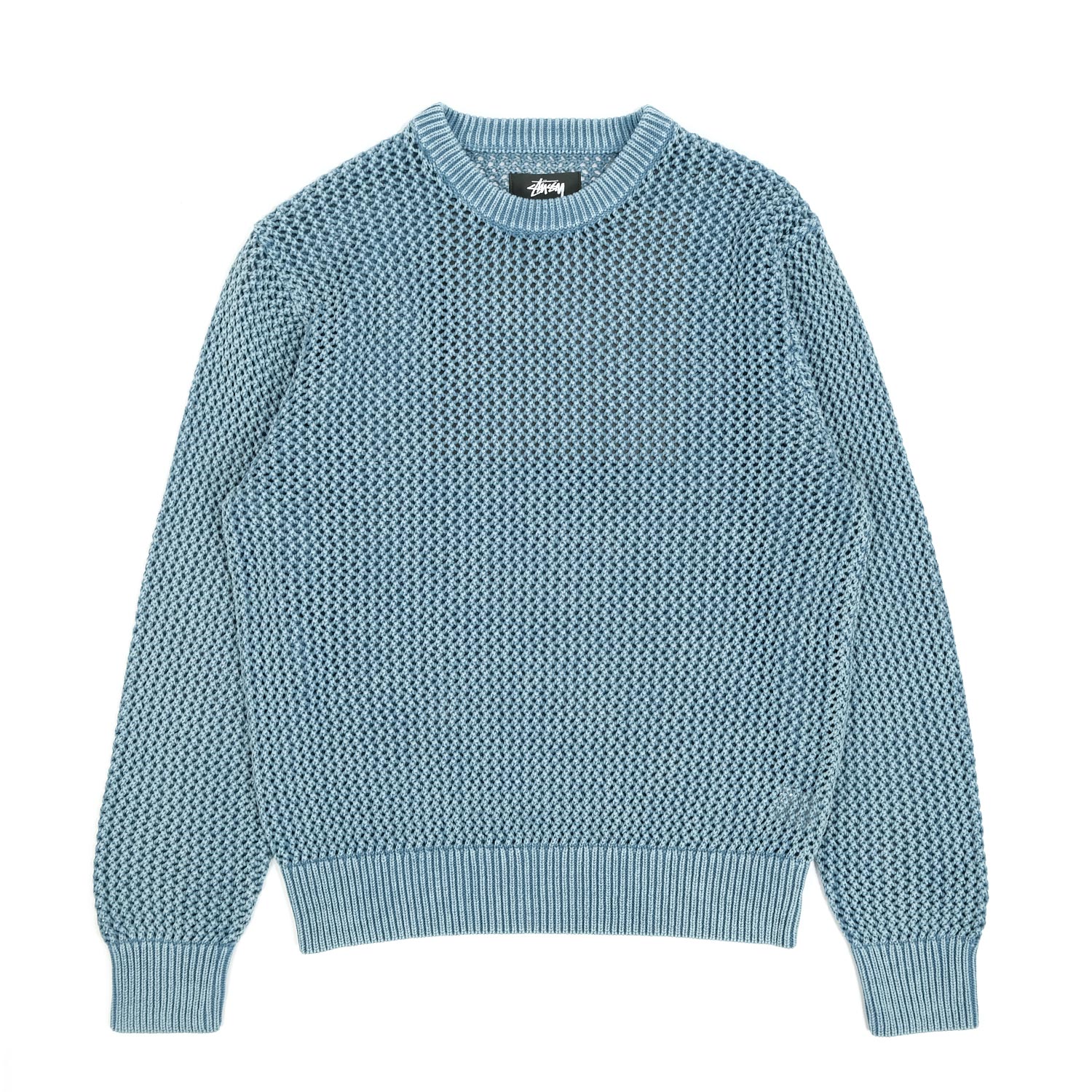 STUSSY PIGMENT DYED LOOSE GAUGE SWEATER+kocomo.jp