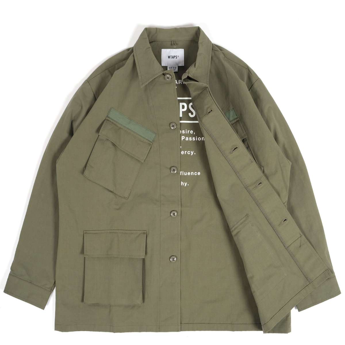 Wtaps Jungle 02 Ripstop Overshirt | FIRMAMENT - Berlin Renaissance