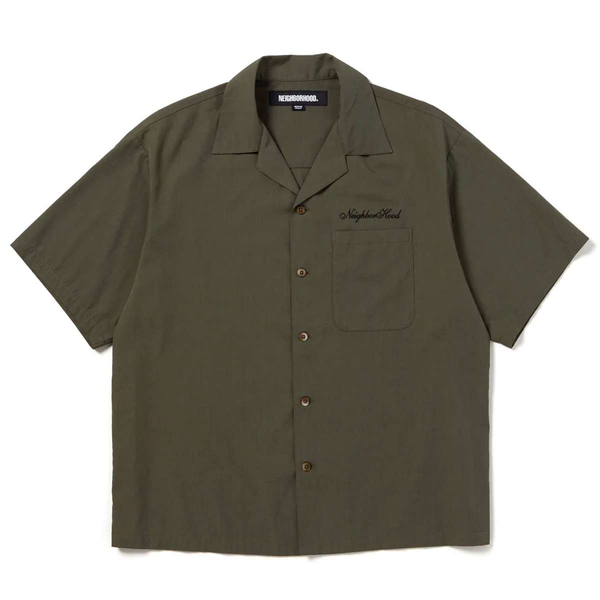 Neighborhood Solid-Color Hawaiian Shirt | FIRMAMENT - Berlin Renaissance