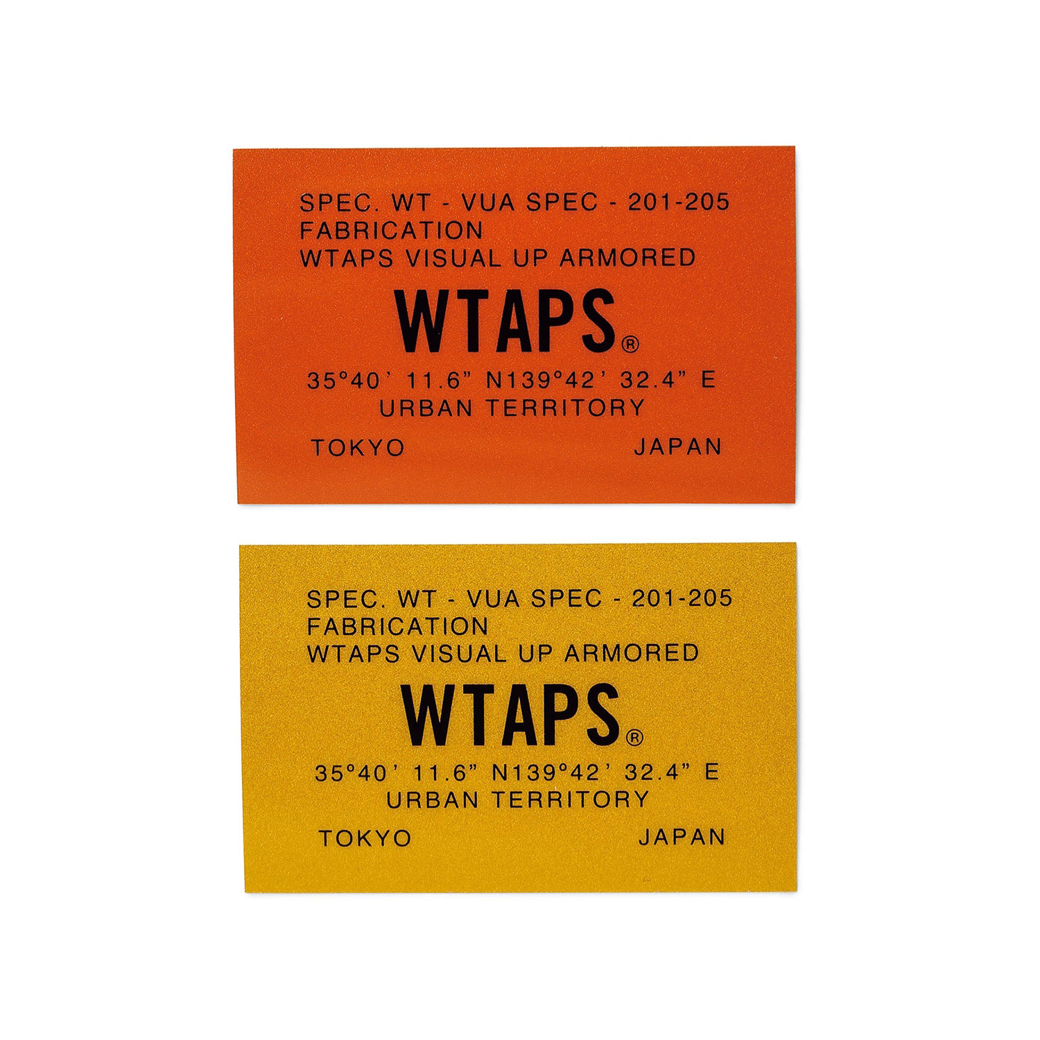 Wtaps Sticky Reflective Sticker | FIRMAMENT - Berlin Renaissance