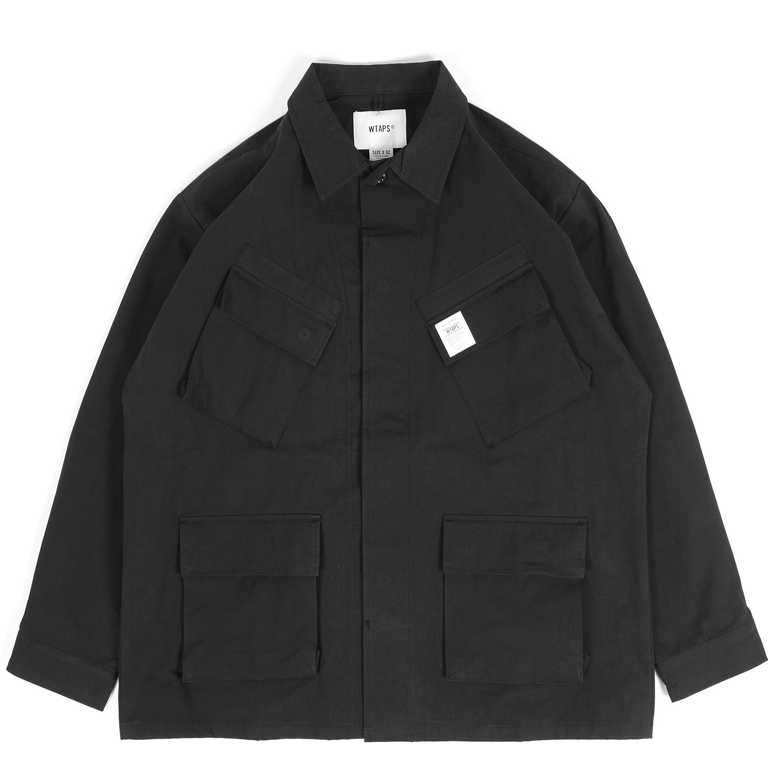Wtaps shirts black size 02
