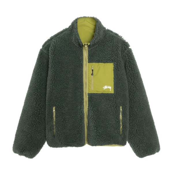 Stussy Sherpa Reversible Jacket 118529