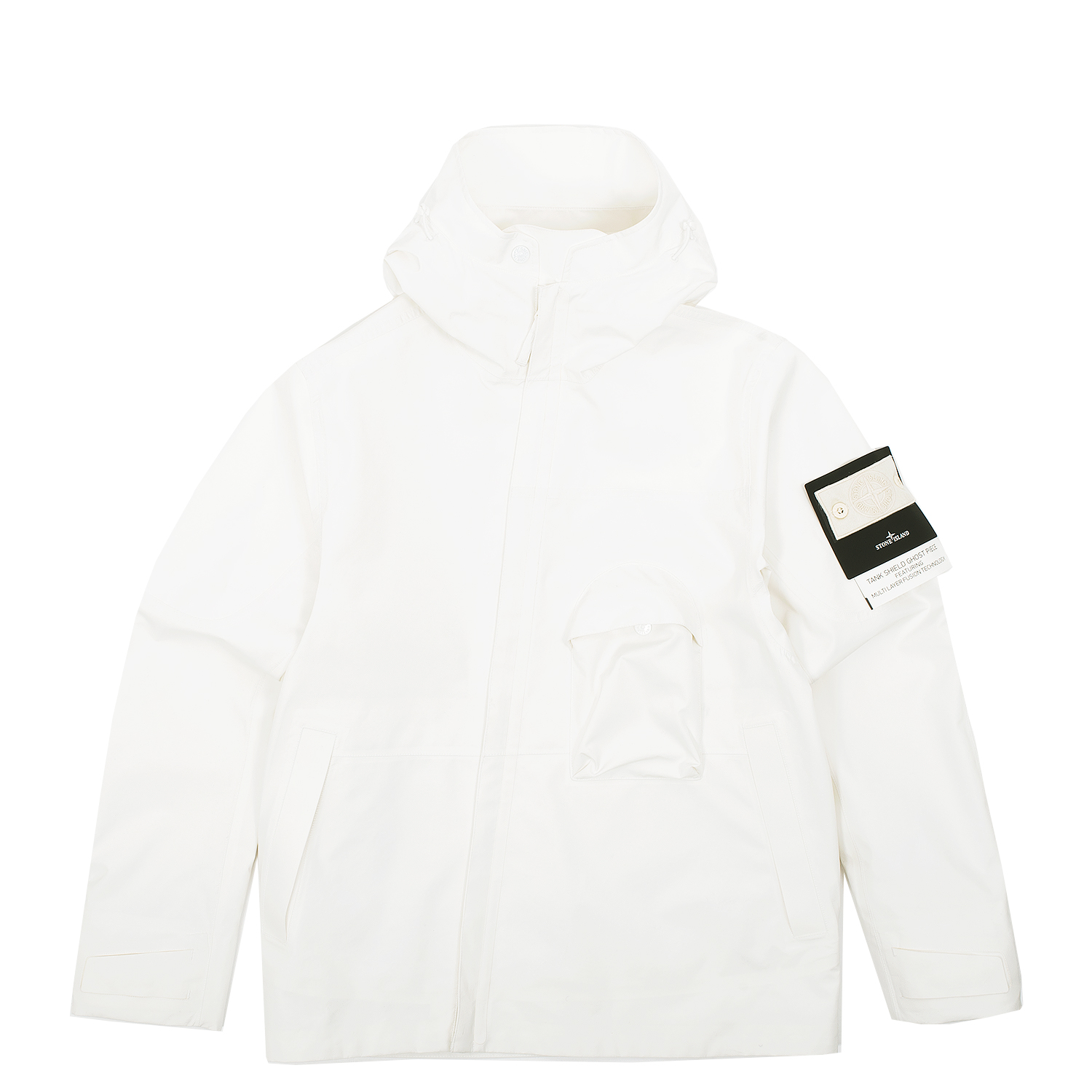 STONE ISLAND TANK SHIELD GHOST PIECE FEATURING STRETCH MULTILAYER